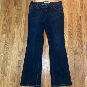 Torrid Relaxed dark wash jeans.  Size 12 tall.